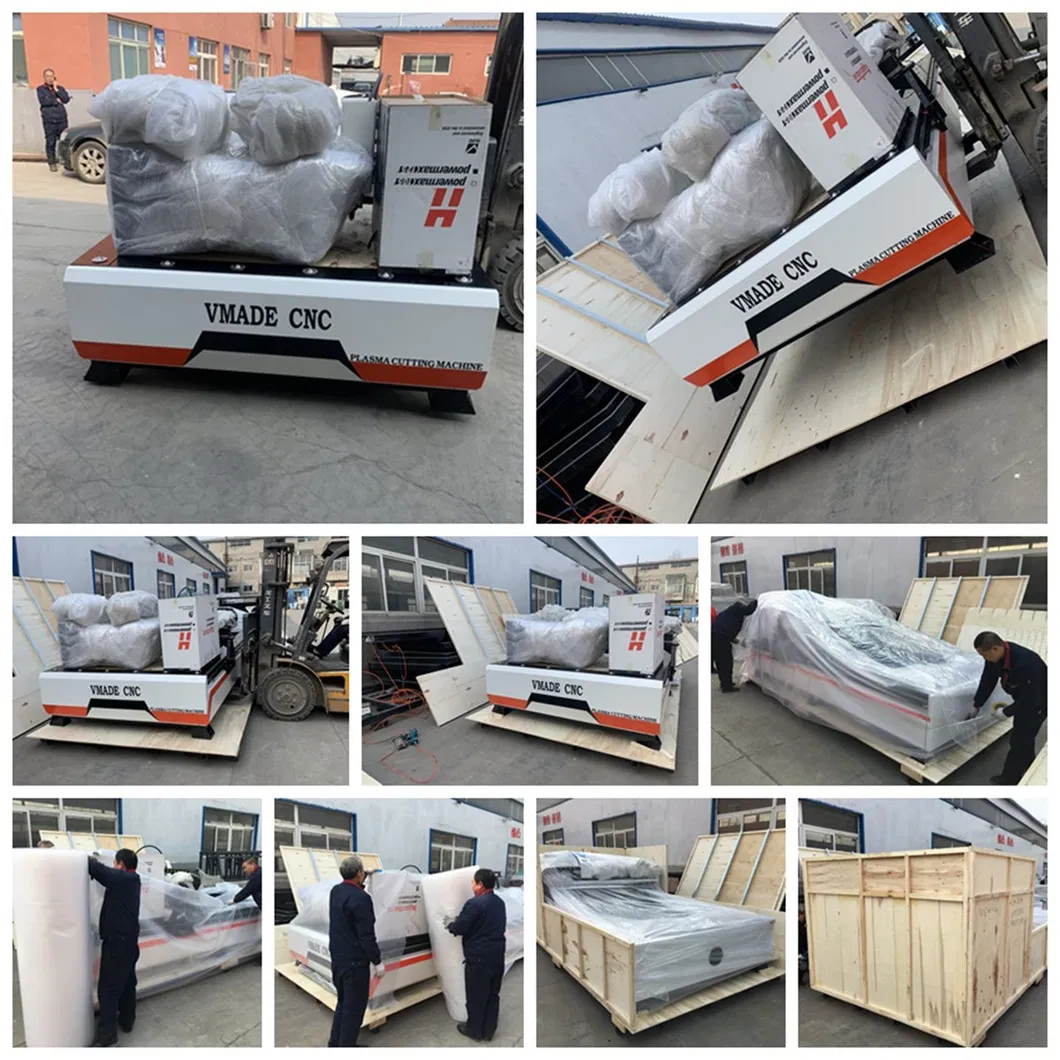 Plasma Cutting Machine 1300*2500mm 1530 100A CNC Plasma Cutter