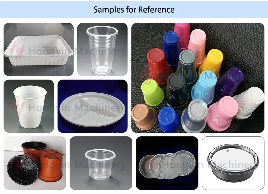Plastic Water Cup Ice Cream Bowl Thermoforming Machine