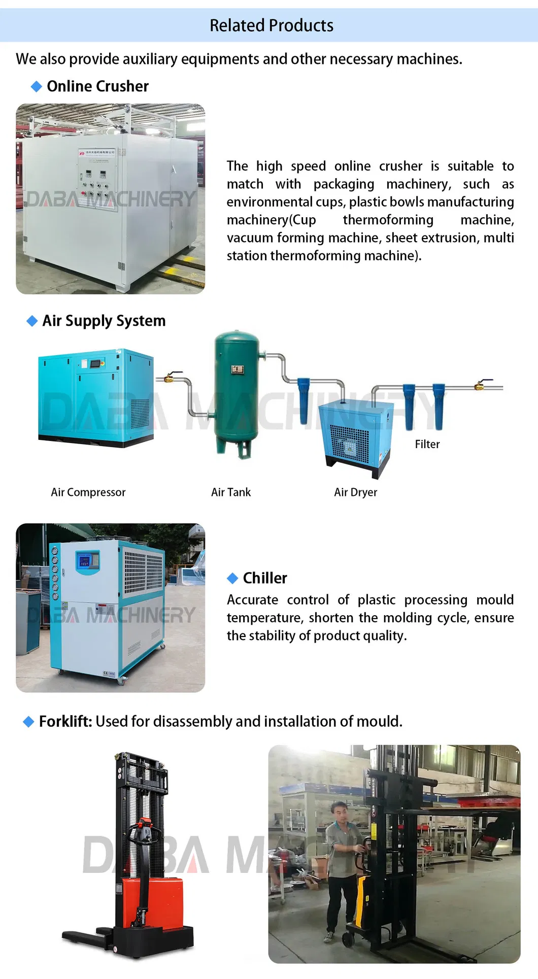 Plastic Water Cup Ice Cream Bowl Thermoforming Machine