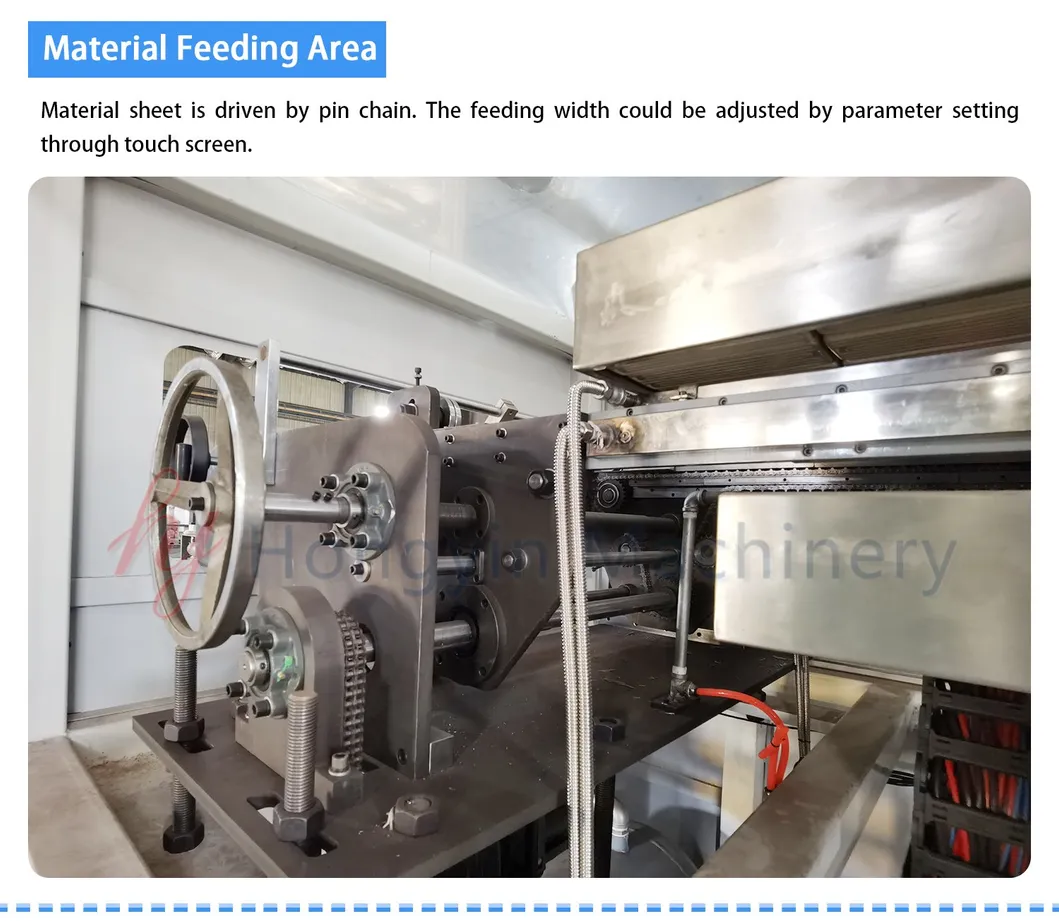 Plastic Water Cup Ice Cream Bowl Thermoforming Machine