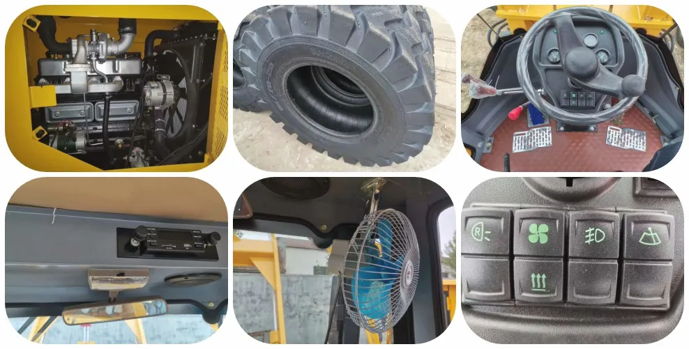 Popular Brand Hixen with Model Wz30-25 Backhoe Loaders for Good Quality