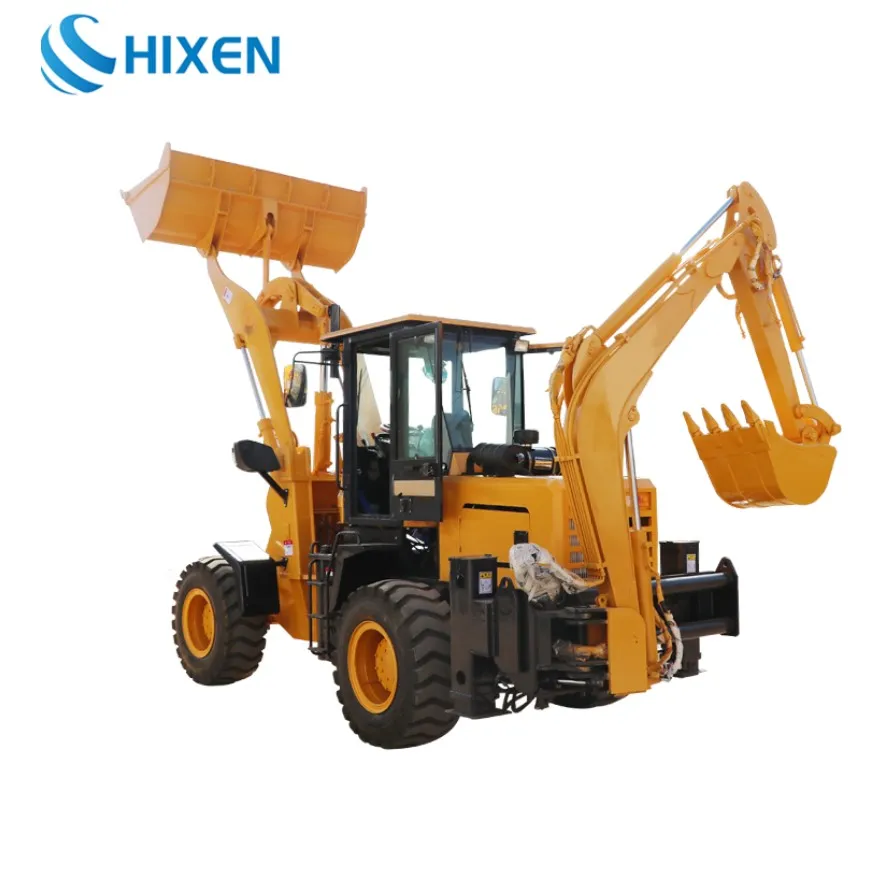 Popular Brand Hixen with Model Wz30-25 Backhoe Loaders for Good Quality