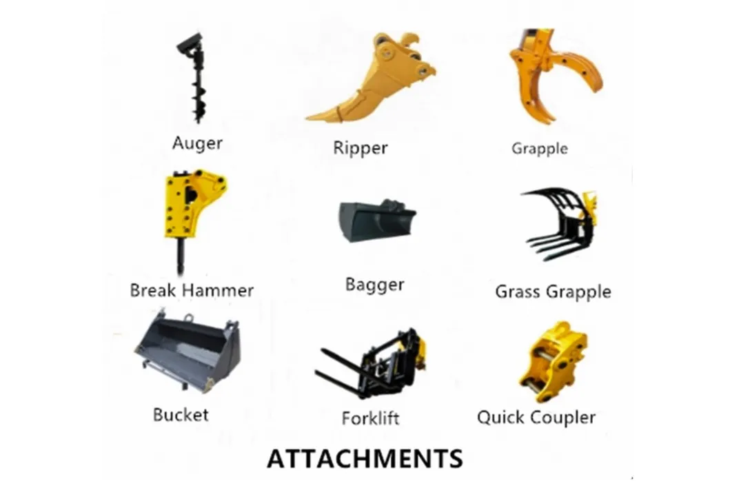 Popular Brand Hixen with Model Wz30-25 Backhoe Loaders for Good Quality