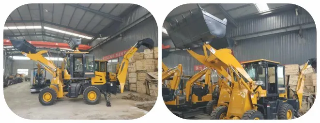 Popular Brand Hixen with Model Wz30-25 Backhoe Loaders for Good Quality