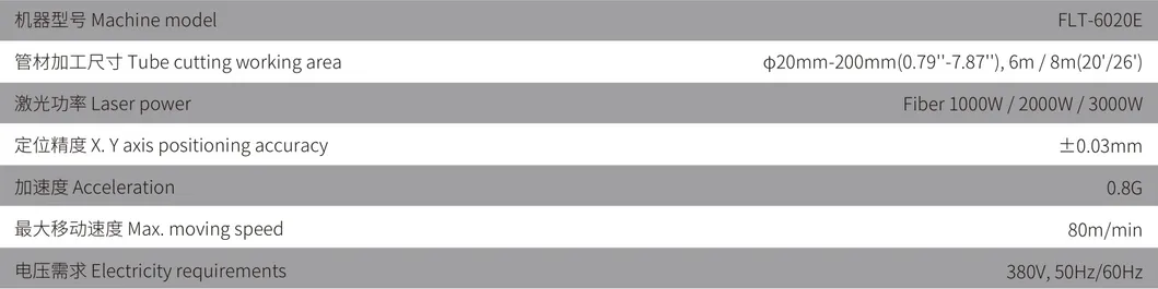 Powce, SGS Approved E-Series Fiber Laser Tube Cutting Machine