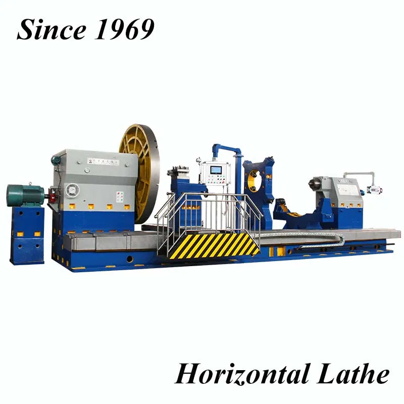 Professional CNC Lathe Machine with Drilling Function for Sugar Mill Cylinder