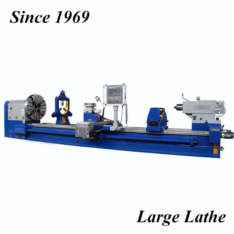 Professional CNC Lathe Machine with Drilling Function for Sugar Mill Cylinder