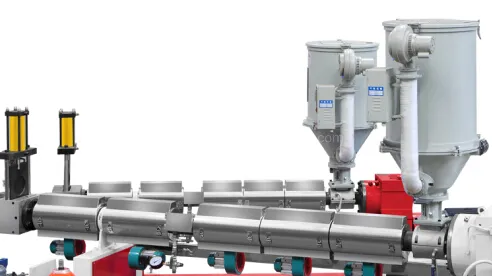 Professional Engineer ABS PC Blister Packing Sheet Extrusion Line