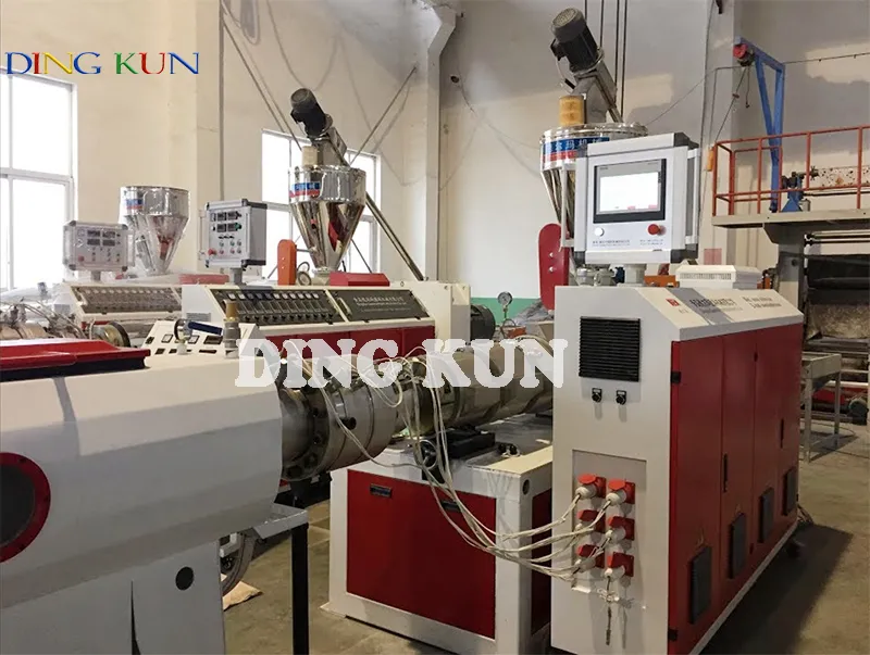 PVC Pipe Plastic Machine / PVC Water Pipe Production Line