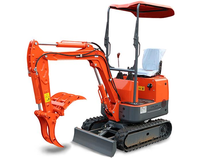 Reliable Producer EVERUN ERE08 0.8ton Mini Rubber Crawler Excavator with Rubber Track