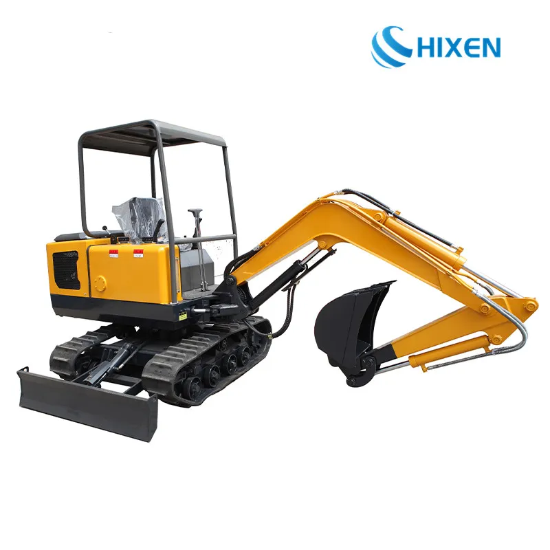 Replaceable Accessories 2ton Rubber Track Small Digger Mini Excavator From Factory