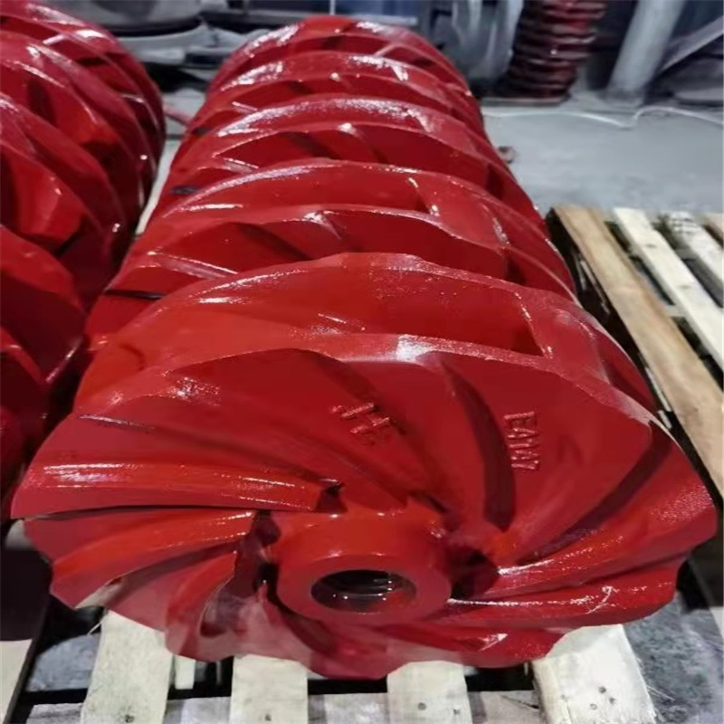 Resistant Centrifugal Mining Slurry Pump Rubber Impeller