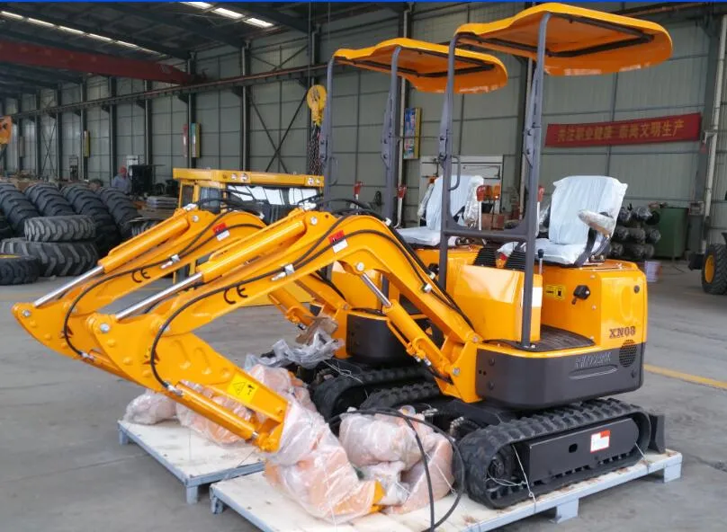 Rhinoceros Cheap Xn08 Micro Excavator with Diesel Engine