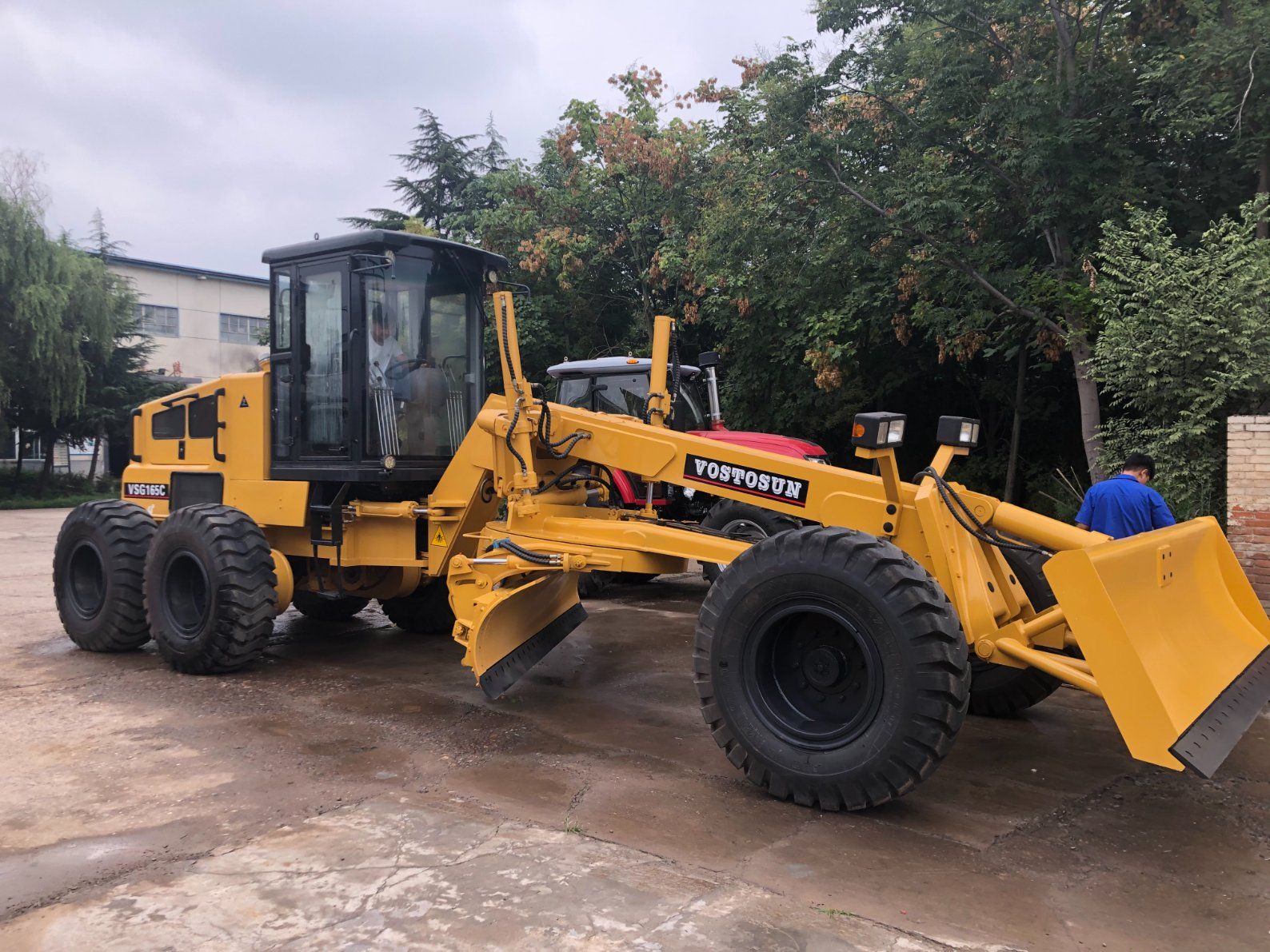 Road Construction Machinery Road Grader Machine Mini 220HP Road Motor Grader for Sale
