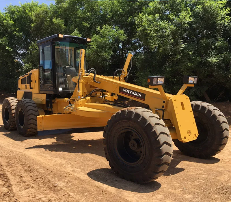 Road Construction Machinery Road Grader Machine Mini 220HP Road Motor Grader for Sale