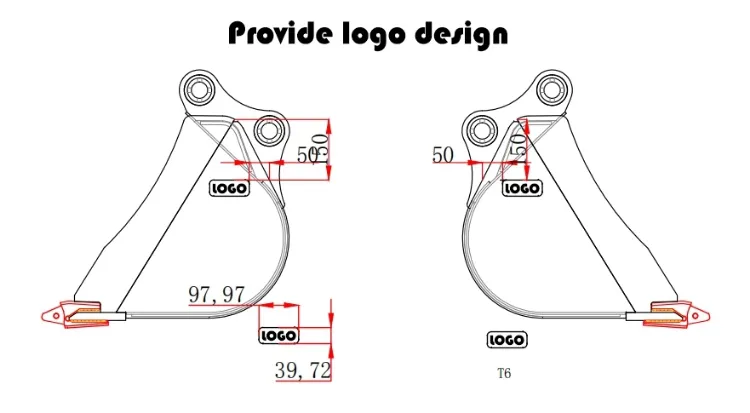 Rsbm HD Bucket for 12-18ton Excavator