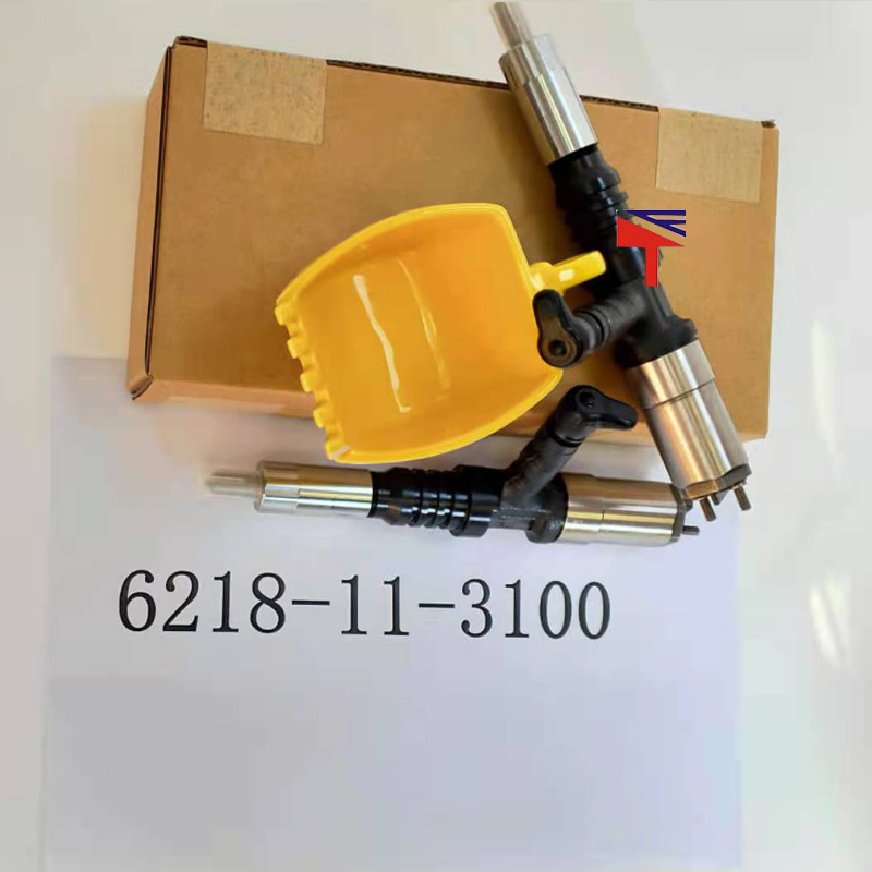 S6d140e Engine Accessories PC600-8 PC750 Excavator Accessories Fuel Injector