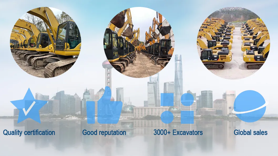 Sales on Korea Hyundai 210 Second-Hand Used Wheel Excavator