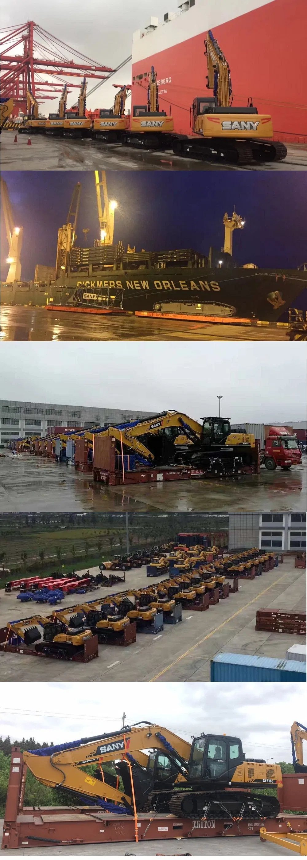 Sany Wheel Excavator Sy155W 15 Tons for Sale in Mauritius