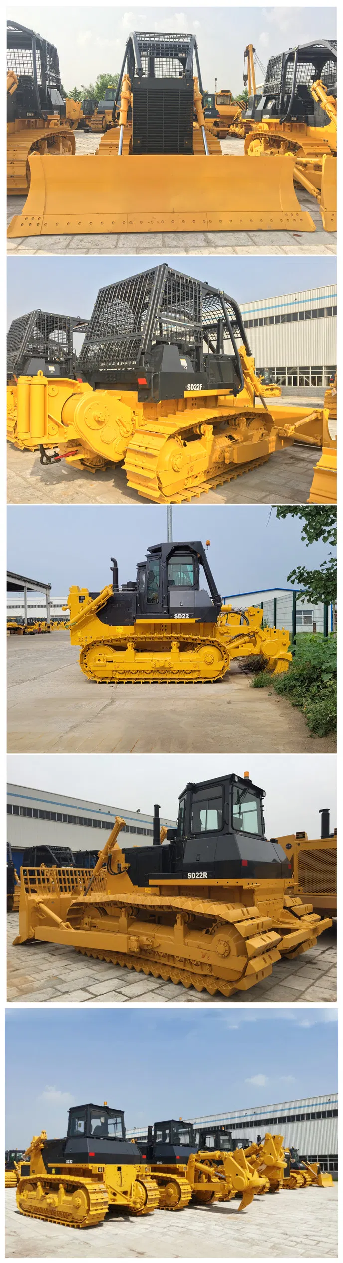 Shantui 230HP Mini Bulldozer for Sale SD23