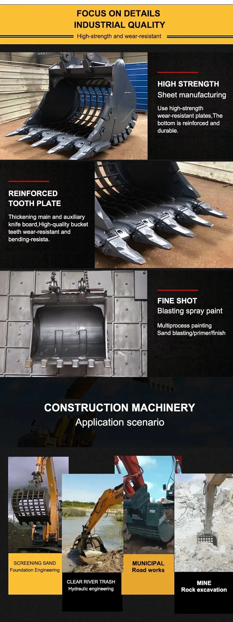 Skeleton Sift&nbsp; Bucket