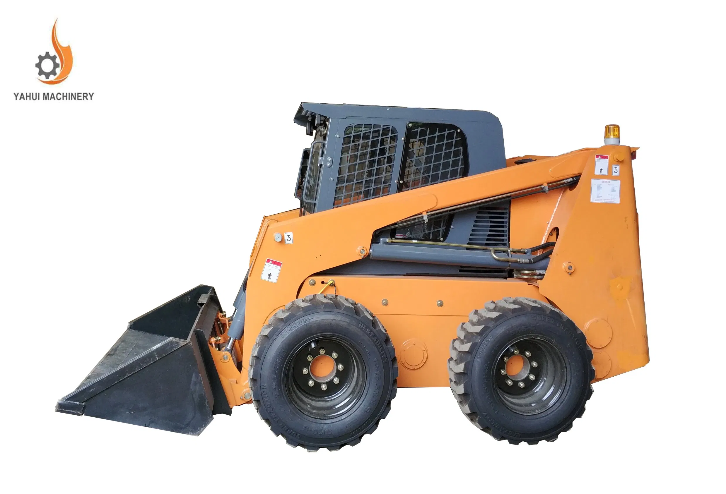 Skid Steer Loader with Backhoe Loader Wheel Loader
