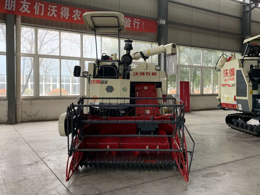 Small Grain Tank Agricultural Farm Combine Harvester with CE/ISO