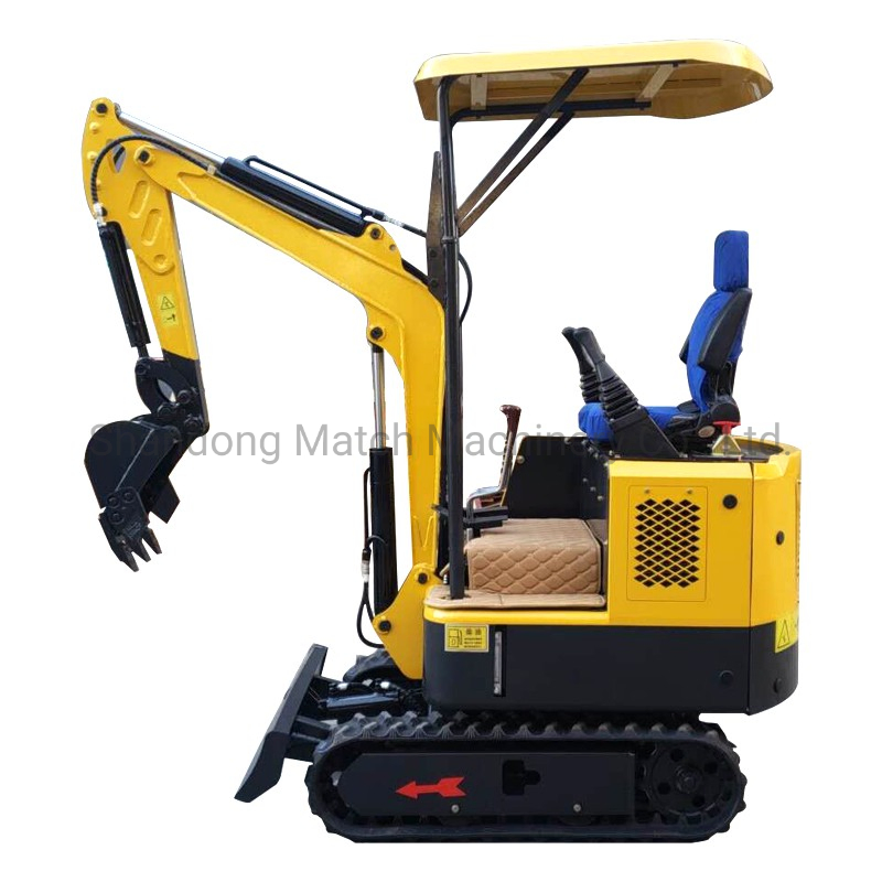 Small Tracked Digger Mini Excavator Mini Bagger/Diggers with Hydraulic Joystick
