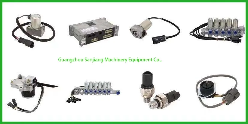 Spare Part Auto Parts Electric Part Excavator Part Electromagnetic Switch (SK200-6 SK200-7 SK200-8)