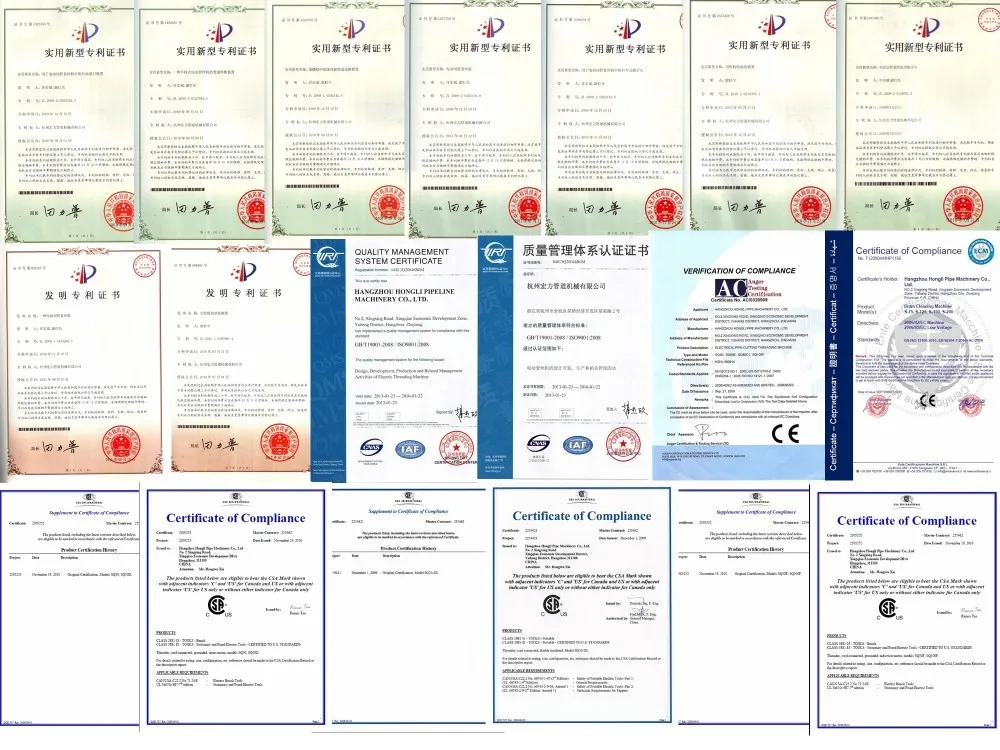Squeezing Hydraulic Pipe Cutting Machine For2"- 12" Steel Pipes (QG12C)