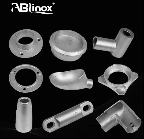 Stainless Steel Pipe Fittings End Cap Cover for Casting