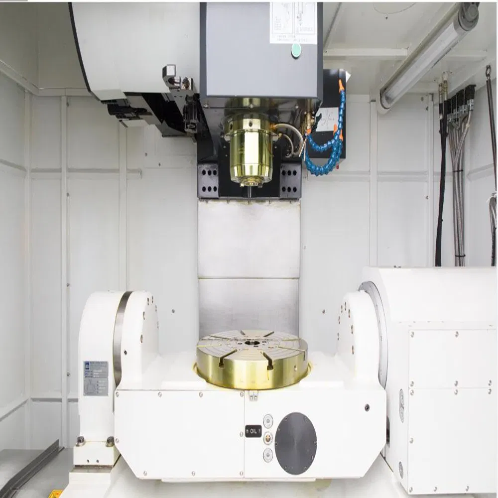 Stock 3/4/5 Axis Vertical CNC Machining Center Lathe Machine 1250/650/ 630mm