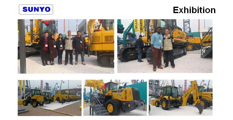 Sunyo Brand Sy916 Mini Loader Similar as Mini Excavators, Skid Steer Loader, Backhoe Loader