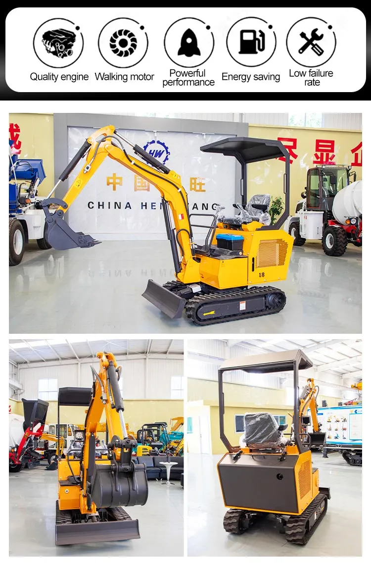 Thumb Excavator Mini Smallest Excavator with Parts