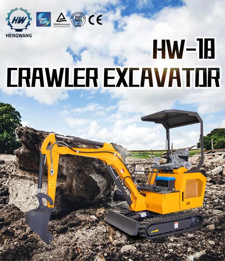 Thumb Excavator Mini Smallest Excavator with Parts