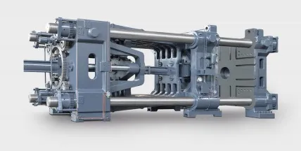 Two Color Plastic Injection Molding Machine for Making Plastic Flower Pot