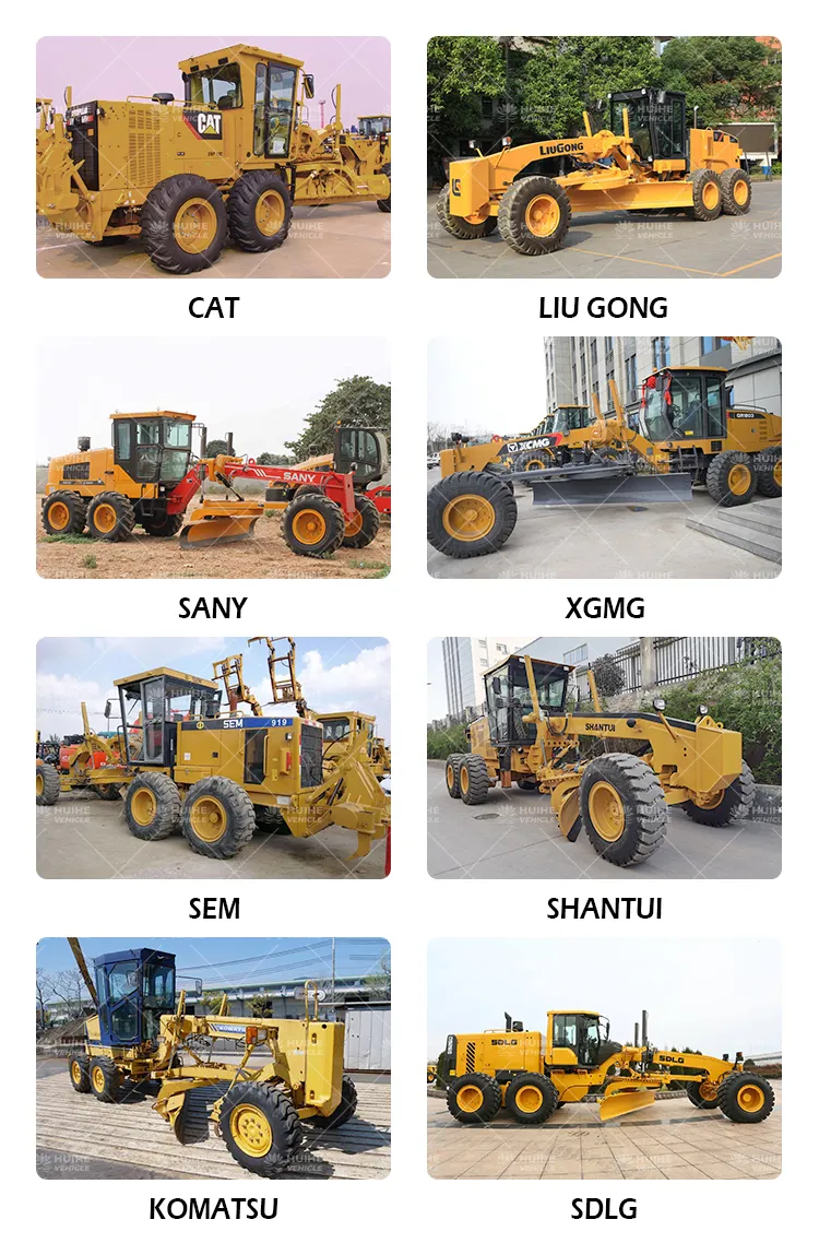 Used Cater Pillar 140h Motor Grader Cat 140h 140g 14G 140K Grader Used Cat Motor Grader 14h