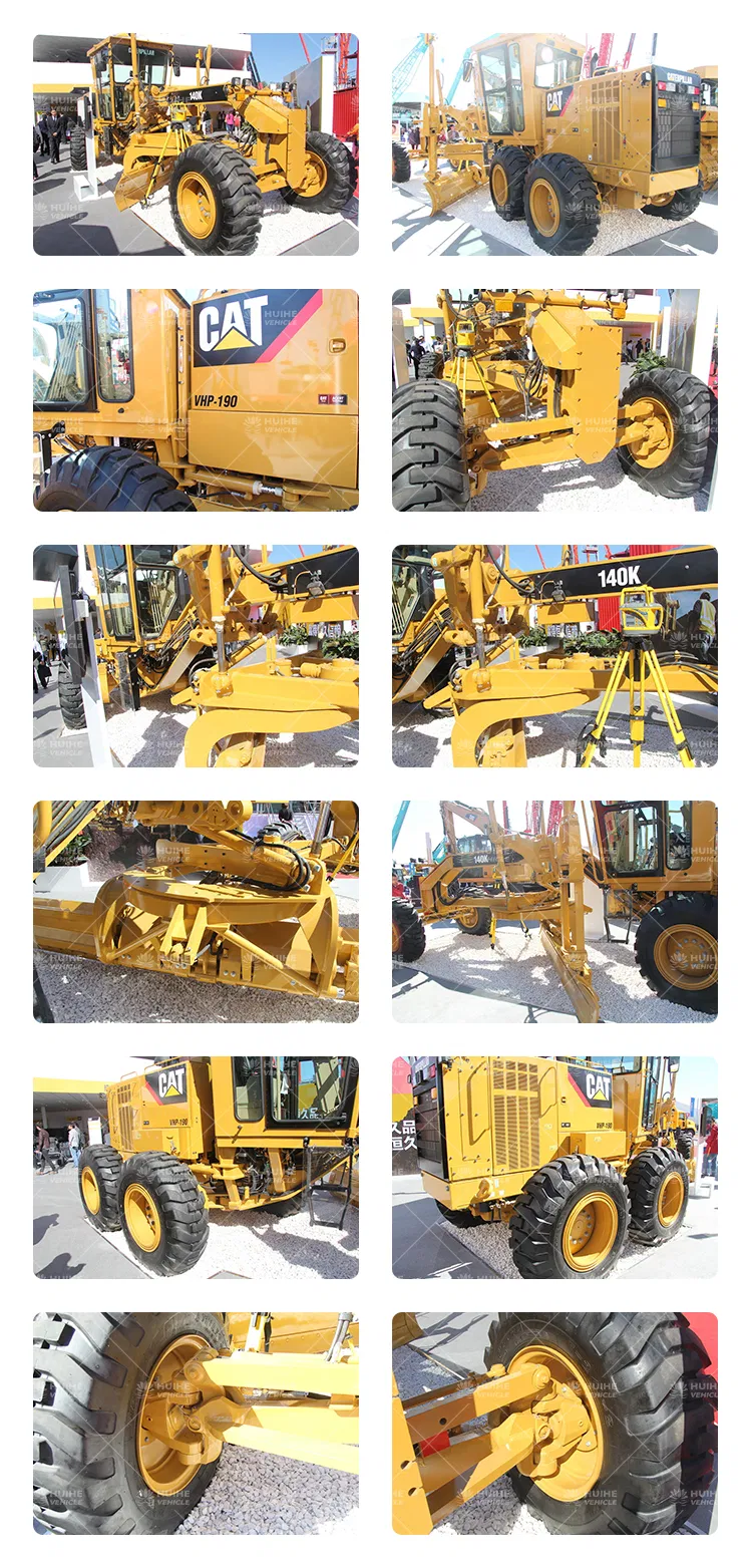 Used Cater Pillar 140h Motor Grader Cat 140h 140g 14G 140K Grader Used Cat Motor Grader 14h