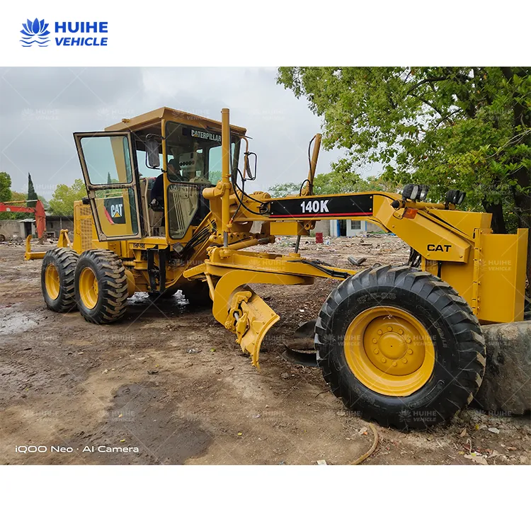 Used Cater Pillar 140h Motor Grader Cat 140h 140g 14G 140K Grader Used Cat Motor Grader 14h