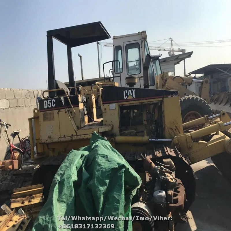 Used Caterpillar D5c Crawler Bulldozer