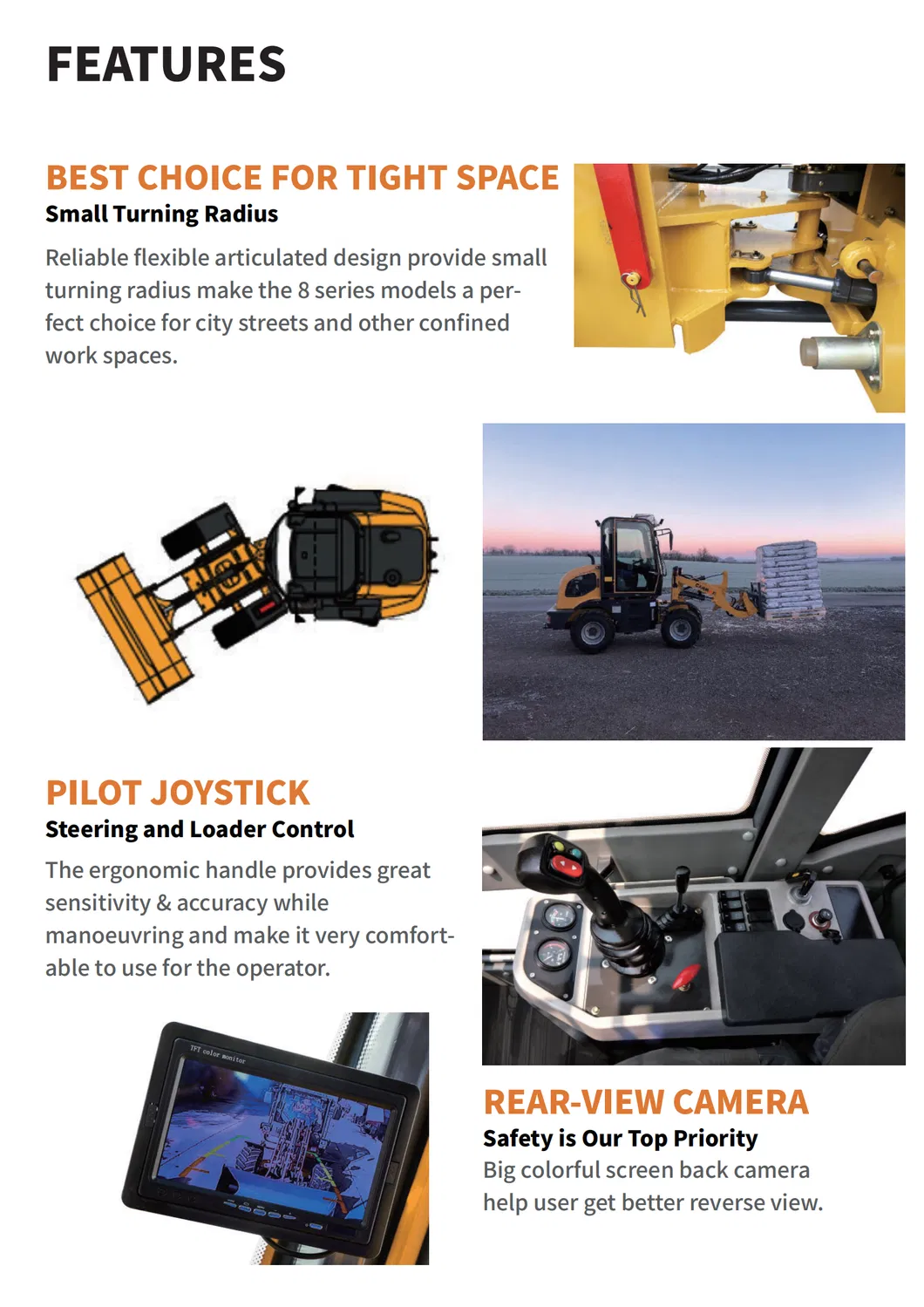 Used Mini Wheel Loader 1.2 Ton Cm912 R430 Factory Low Price for Sale