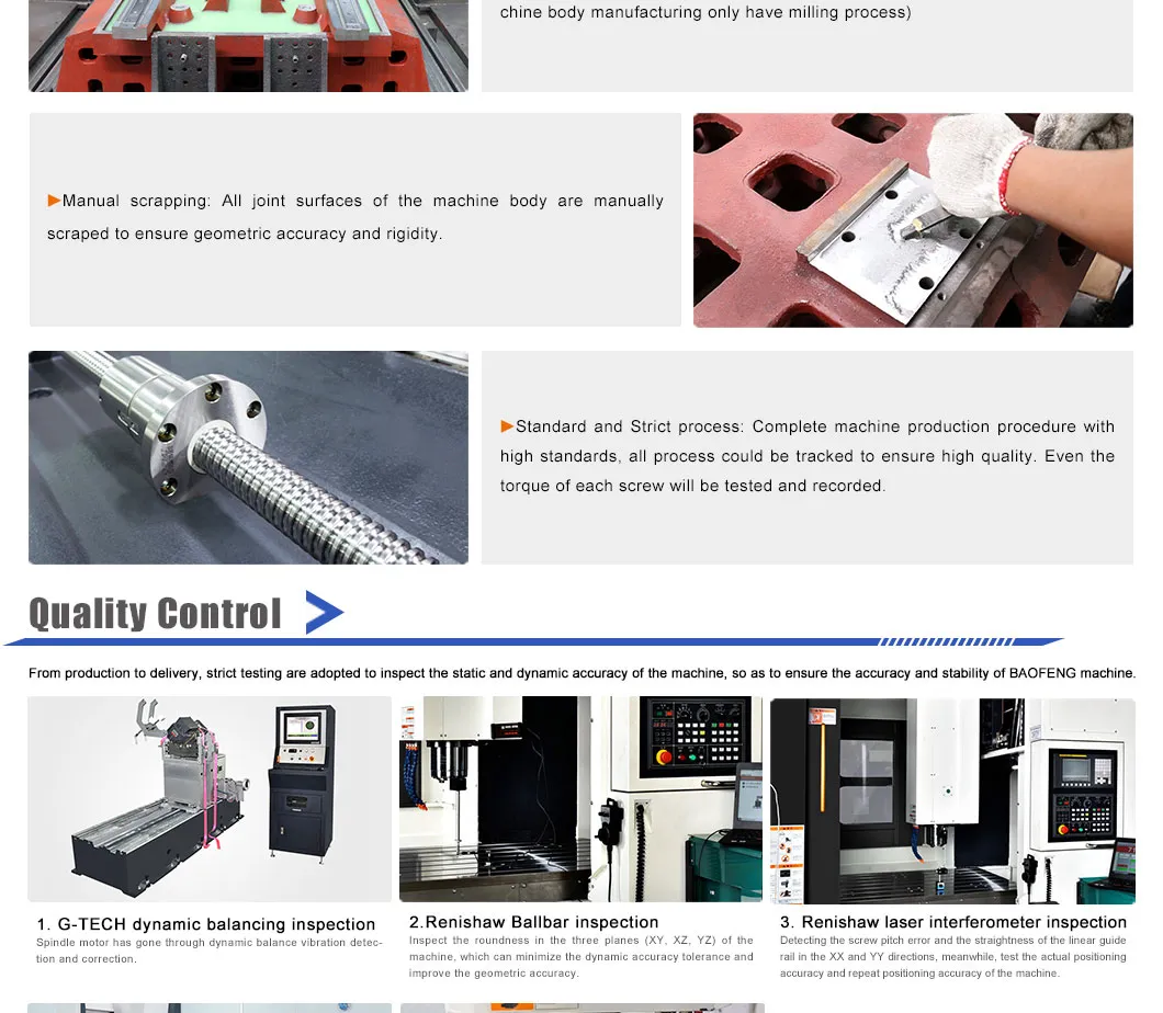 V85 High Precision Metal Processing CNC Vertical Machining Center