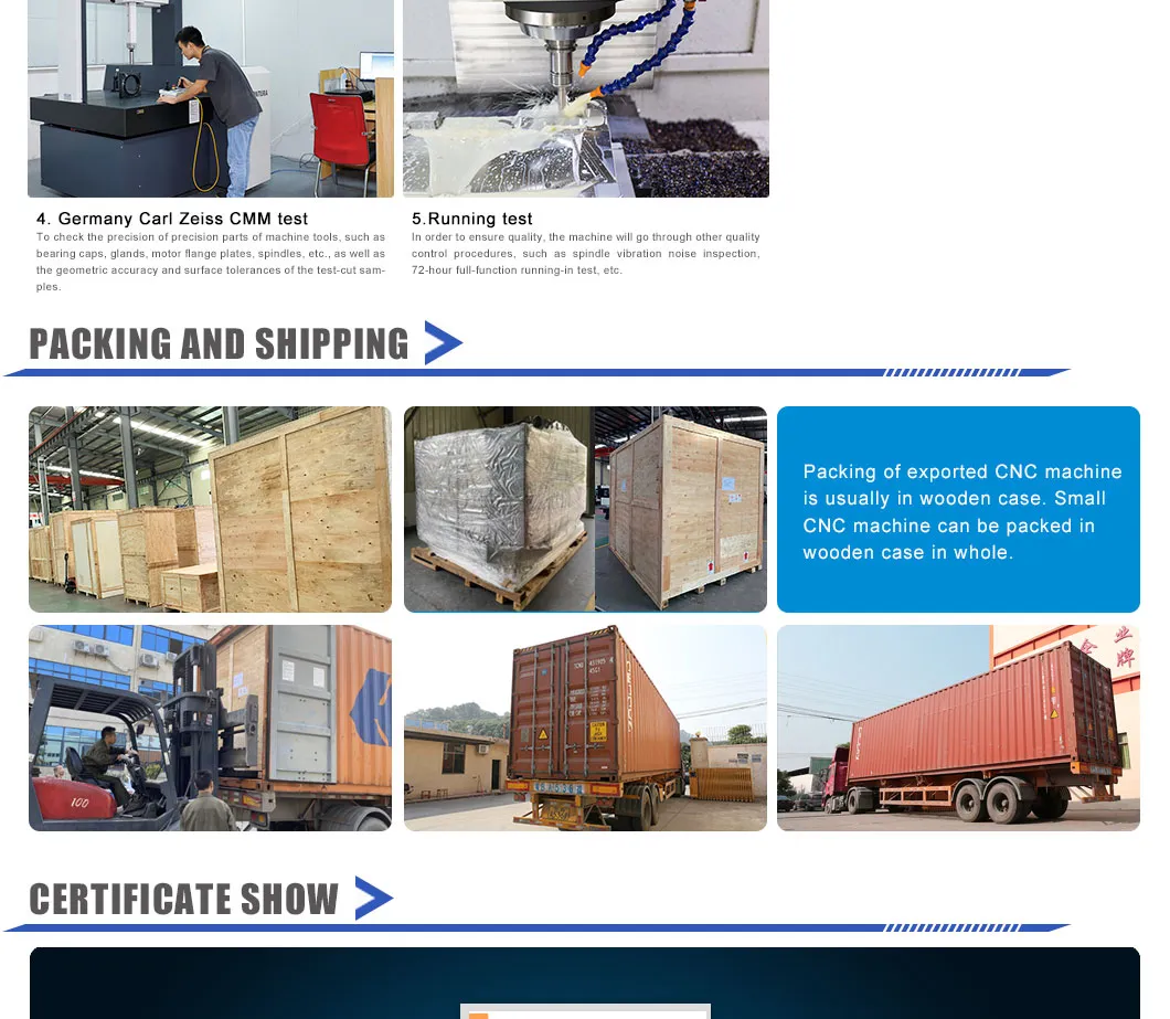 Vmc1370 Vertical 3 Axis CNC Milling Machining Center Price 1370 China CNC Milling Machine