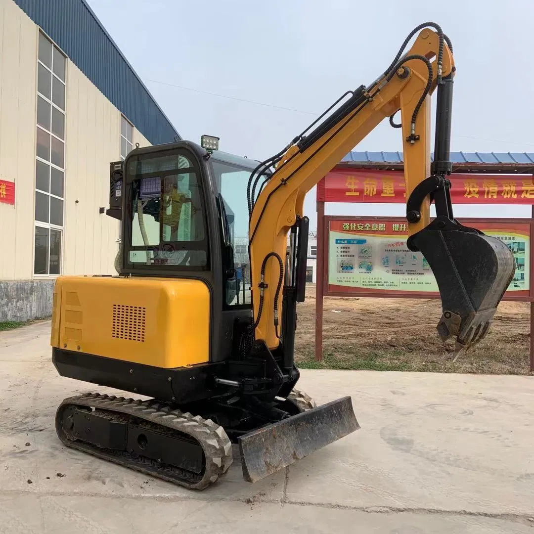Whole Sale with Rubber Truck 3.5t 3.5ton 3500kg Mini Digger