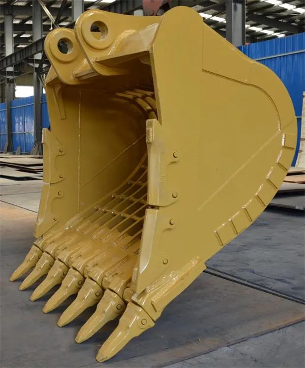 Wholesale Customized Low Price 500mm Capacity Mini Excavator Skeleton Bucket with Hole