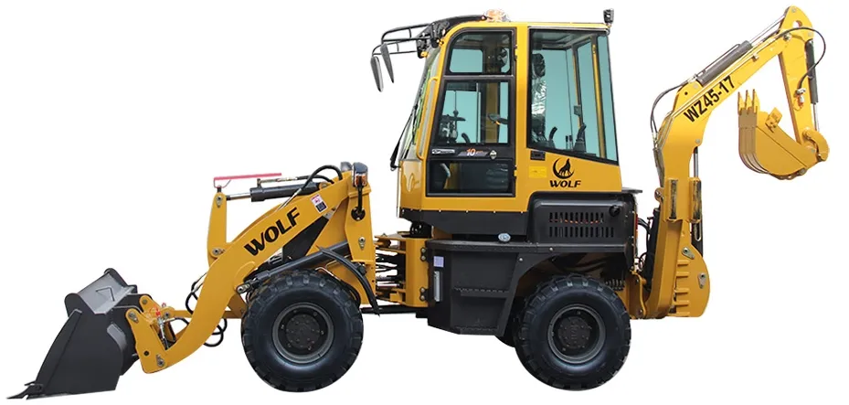 Wolf Wz45-17 Mini Backhoe Loader