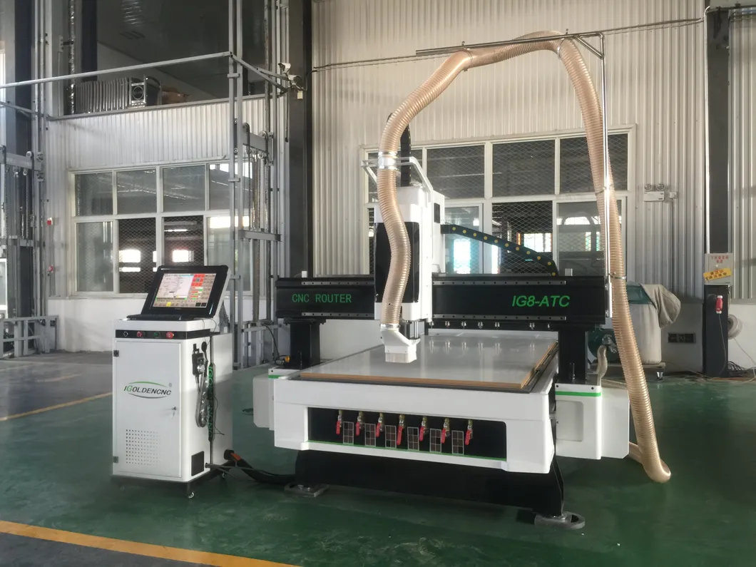 Wood Cabinets Making Nesting CNC Atc Router 1325 1530 2030 2040 Atc CNC Router 3D Carving Wood CNC Atc Router with CE