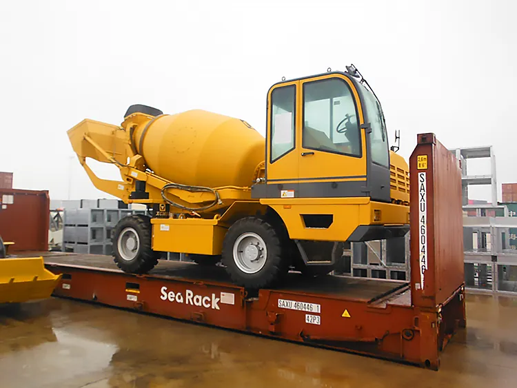 XCMG Official 4cbm/4m3 Mini Self Loading Mobile Concrete Mixer Truck Slm4 for Sale