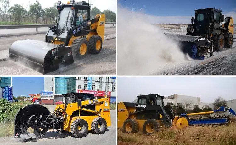 XCMG Official Original Manufacturer Xt740 Skid Steer Loader