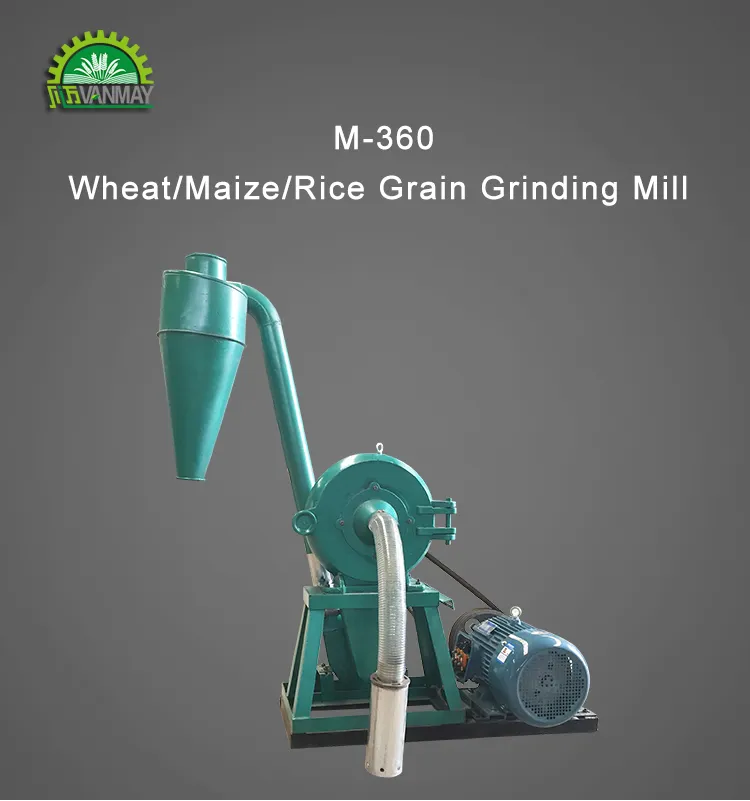 Zimbabwe Mini Maize Miller Corn Milling Machine Flour Mill